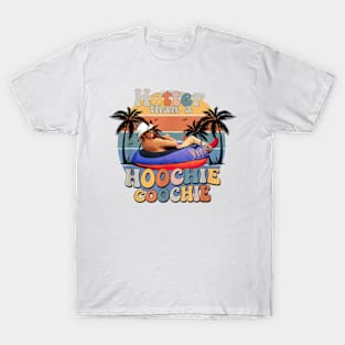 Hotter Than A Hoochie Coochie Funny Retro Men Country Music T-Shirt T-Shirt